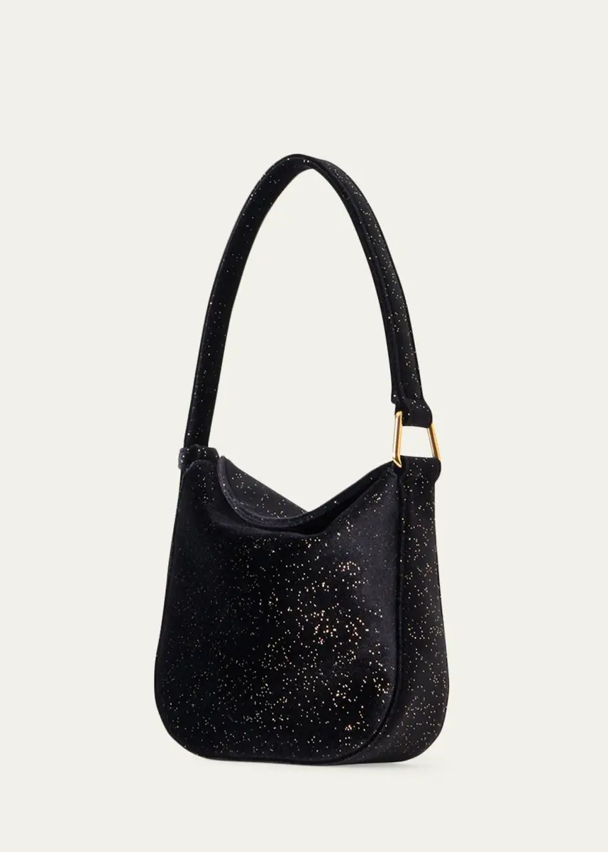 Akris Anna Mini Velvet Hobo Bag | Thumbnail 2