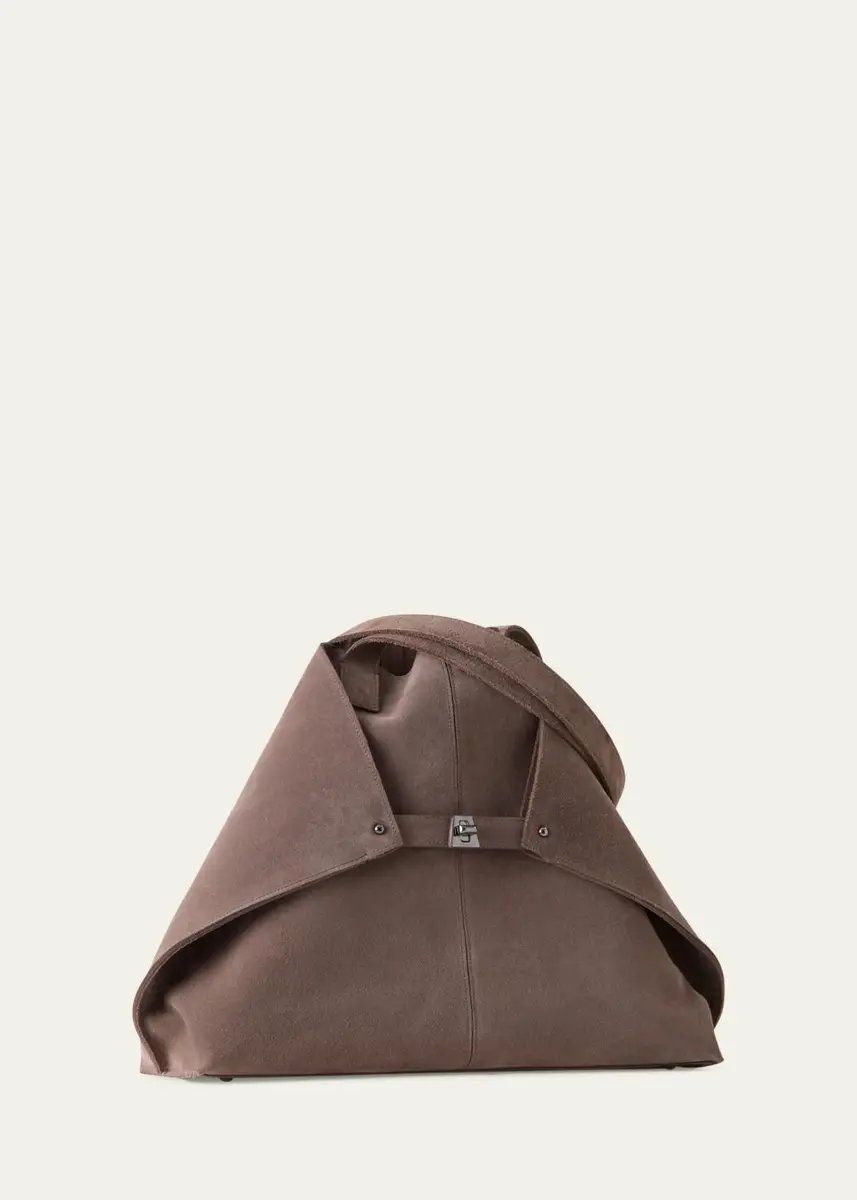 Akris Ai Medium Suede Tote Bag | Thumbnail 5 Akris Ai Medium Suede Tote Bag | Thumbnail 5