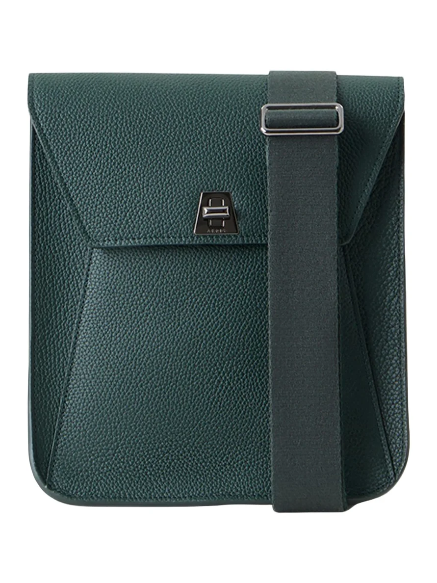 Akris Anouk Small Leather Messenger Bag