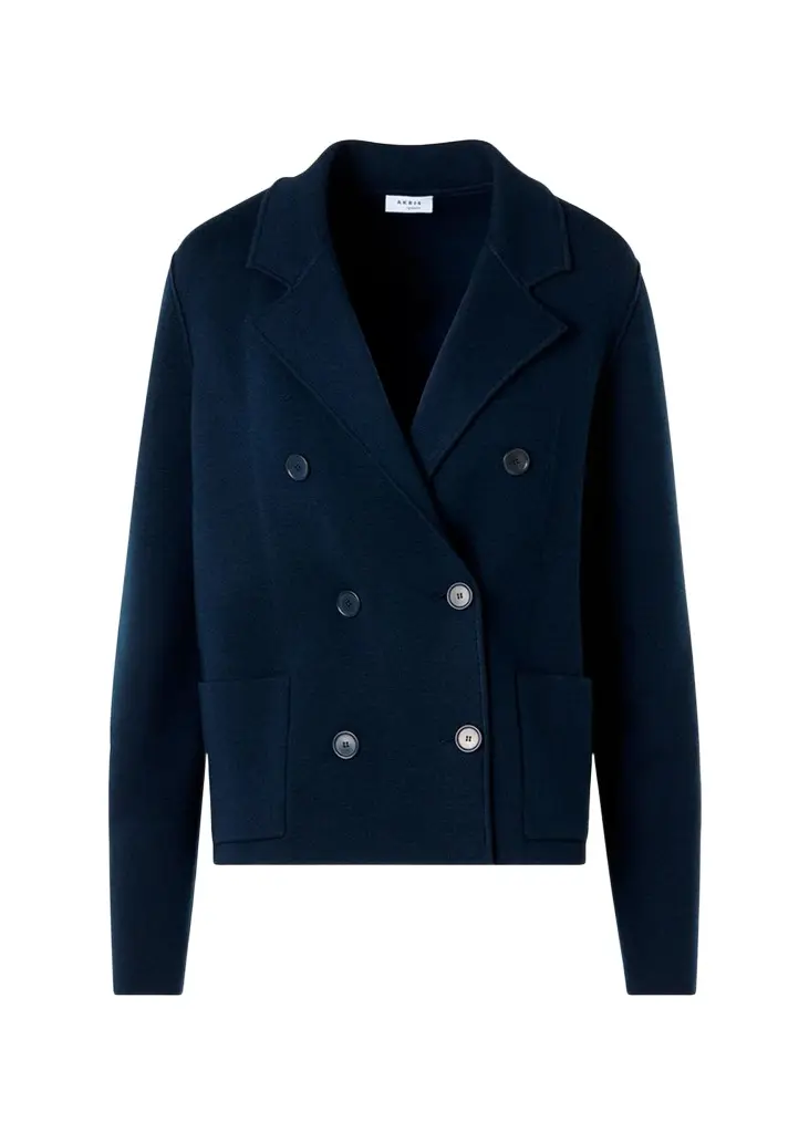 Akris punto Stretch Wool Cardigan-Style Jacket | Image 1 Akris punto Stretch Wool Cardigan-Style Jacket | Image 1