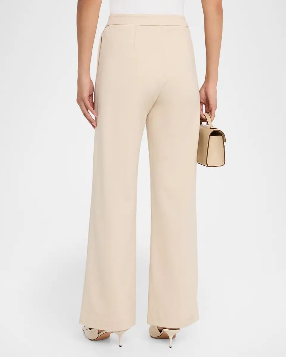 Misook Wide-Leg Stretch Ponte Pants | Thumbnail 3 Misook Wide-Leg Stretch Ponte Pants | Thumbnail 3