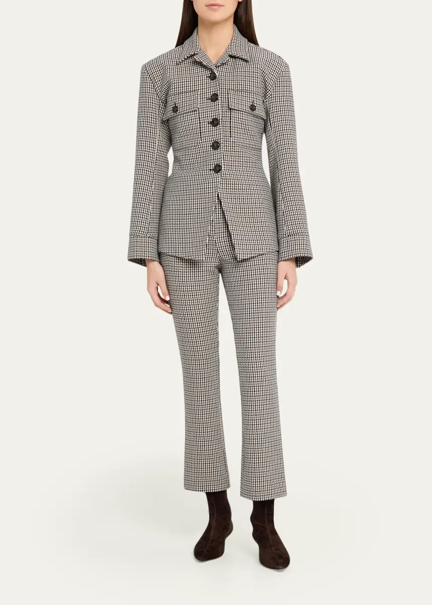 Veronica Beard Molyneux Houndstooth Jacket | Thumbnail 2 Veronica Beard Molyneux Houndstooth Jacket | Thumbnail 2