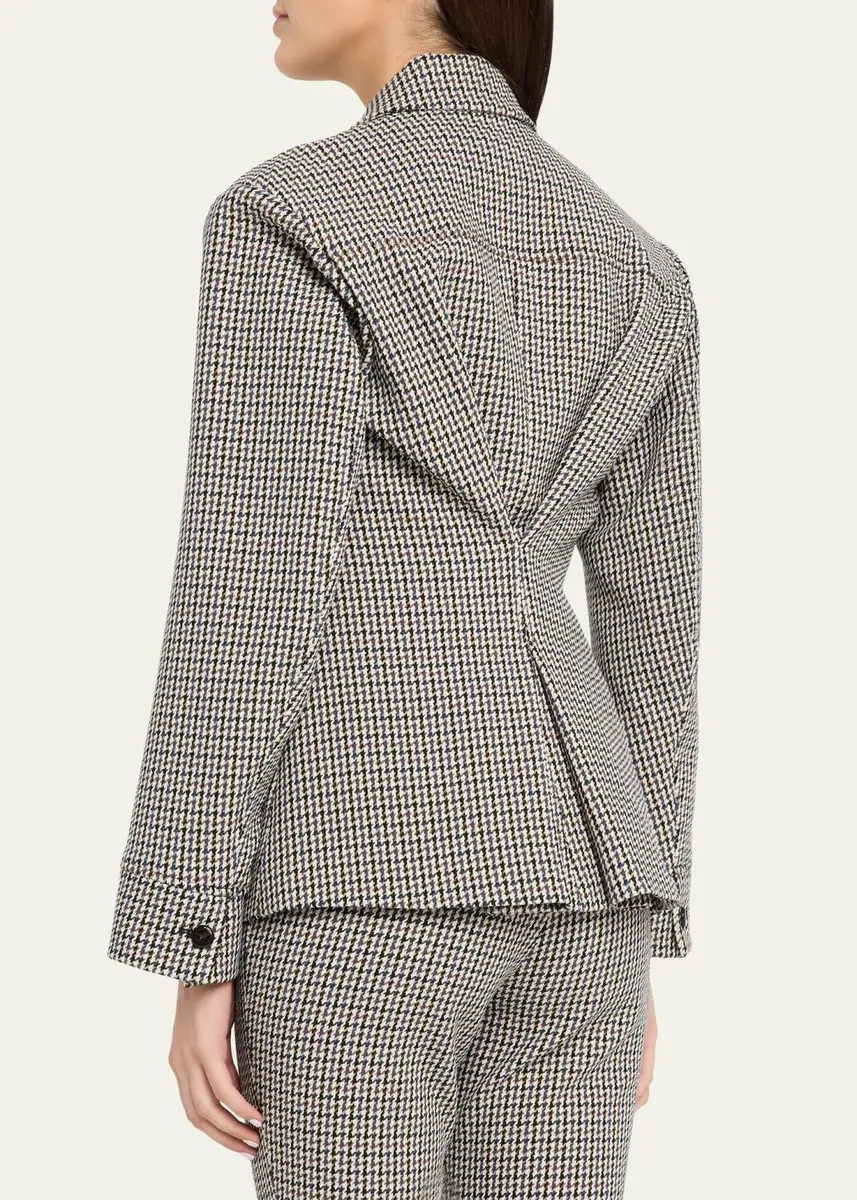 Veronica Beard Molyneux Houndstooth Jacket | Thumbnail 3 Veronica Beard Molyneux Houndstooth Jacket | Thumbnail 3