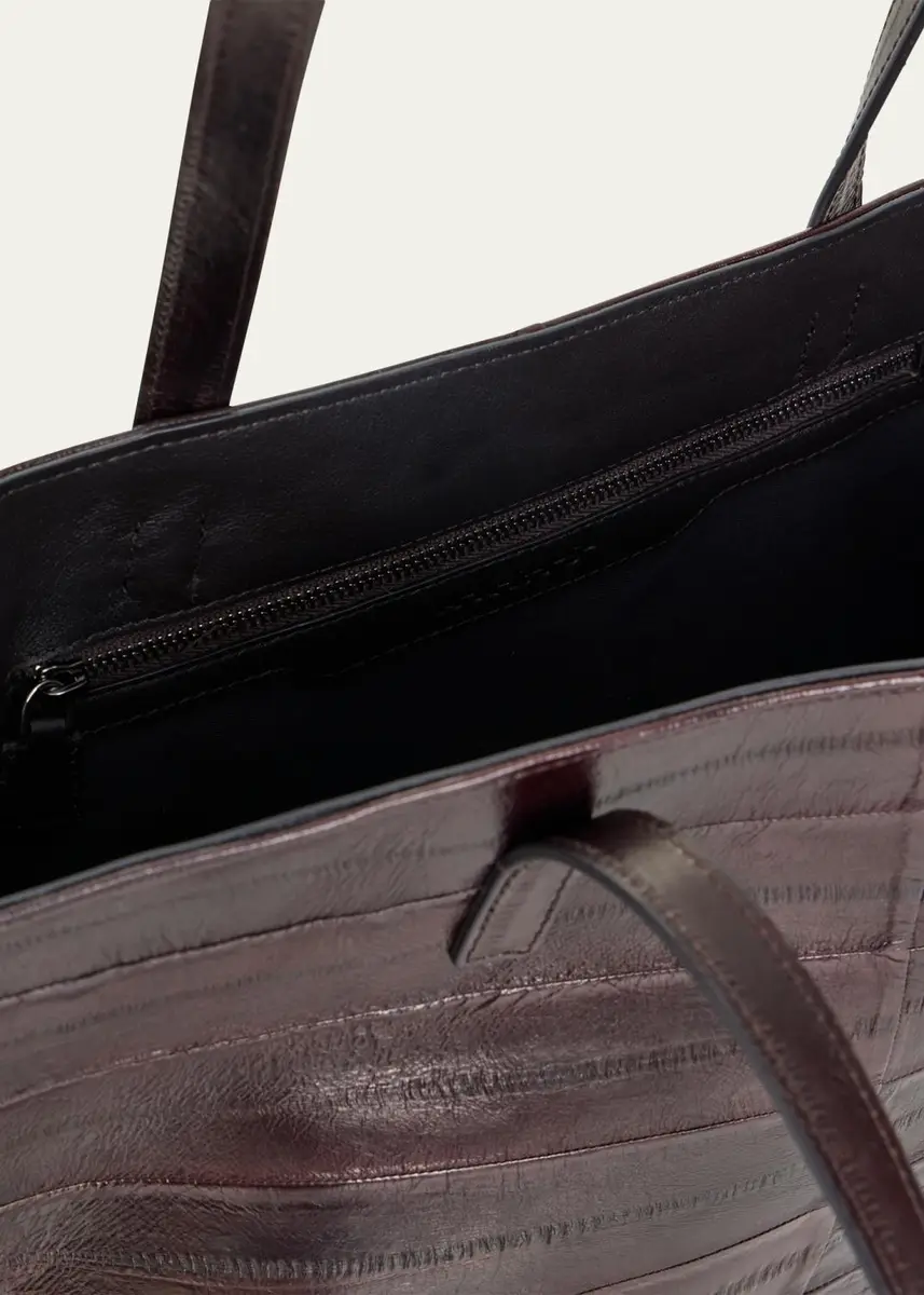 Akris Ai Small Leather Shoulder Tote Bag | Thumbnail 2 Akris Ai Small Leather Shoulder Tote Bag | Thumbnail 2