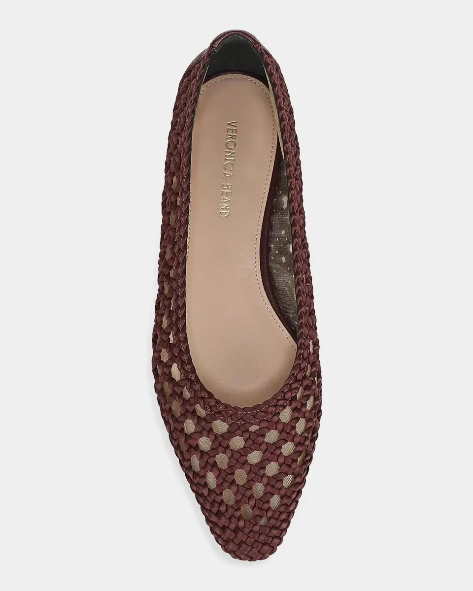 Veronica Beard Cienna Satin Ballet Flats | Thumbnail 3