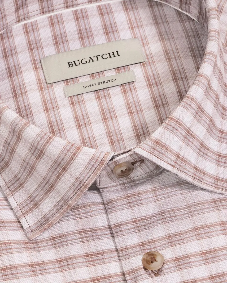 Bugatchi Men's Ooohcotton James Plaid Button-Down Shirt | Thumbnail 5 Bugatchi Men's Ooohcotton James Plaid Button-Down Shirt | Thumbnail 5