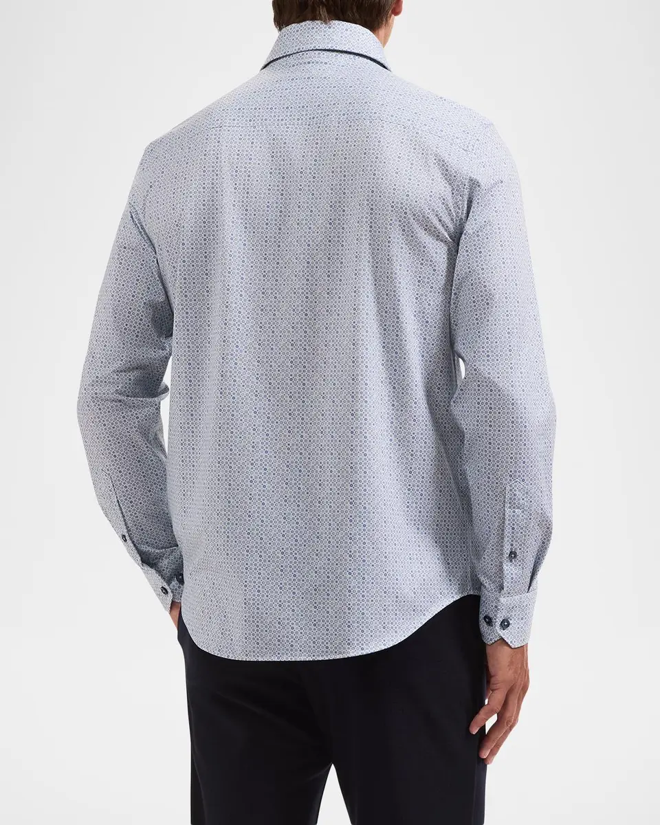 Bugatchi OoohCotton Devon Long-Sleeve Shirt | Thumbnail 3 Bugatchi OoohCotton Devon Long-Sleeve Shirt | Thumbnail 3