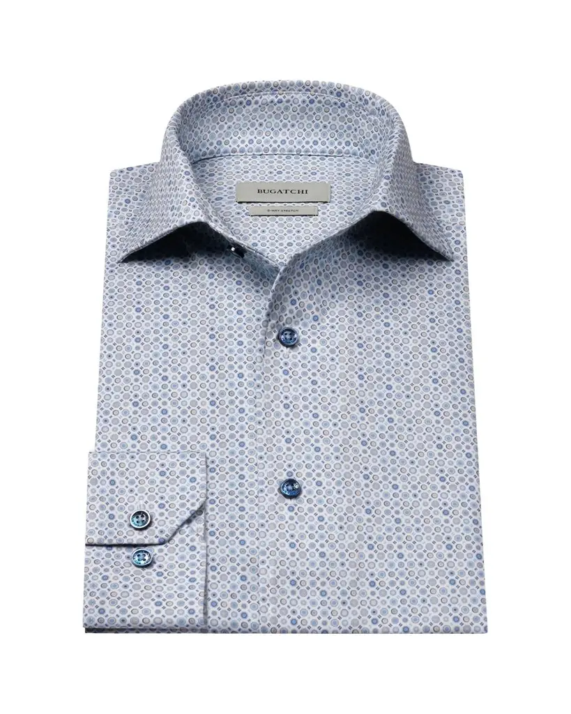 Bugatchi OoohCotton Devon Long-Sleeve Shirt