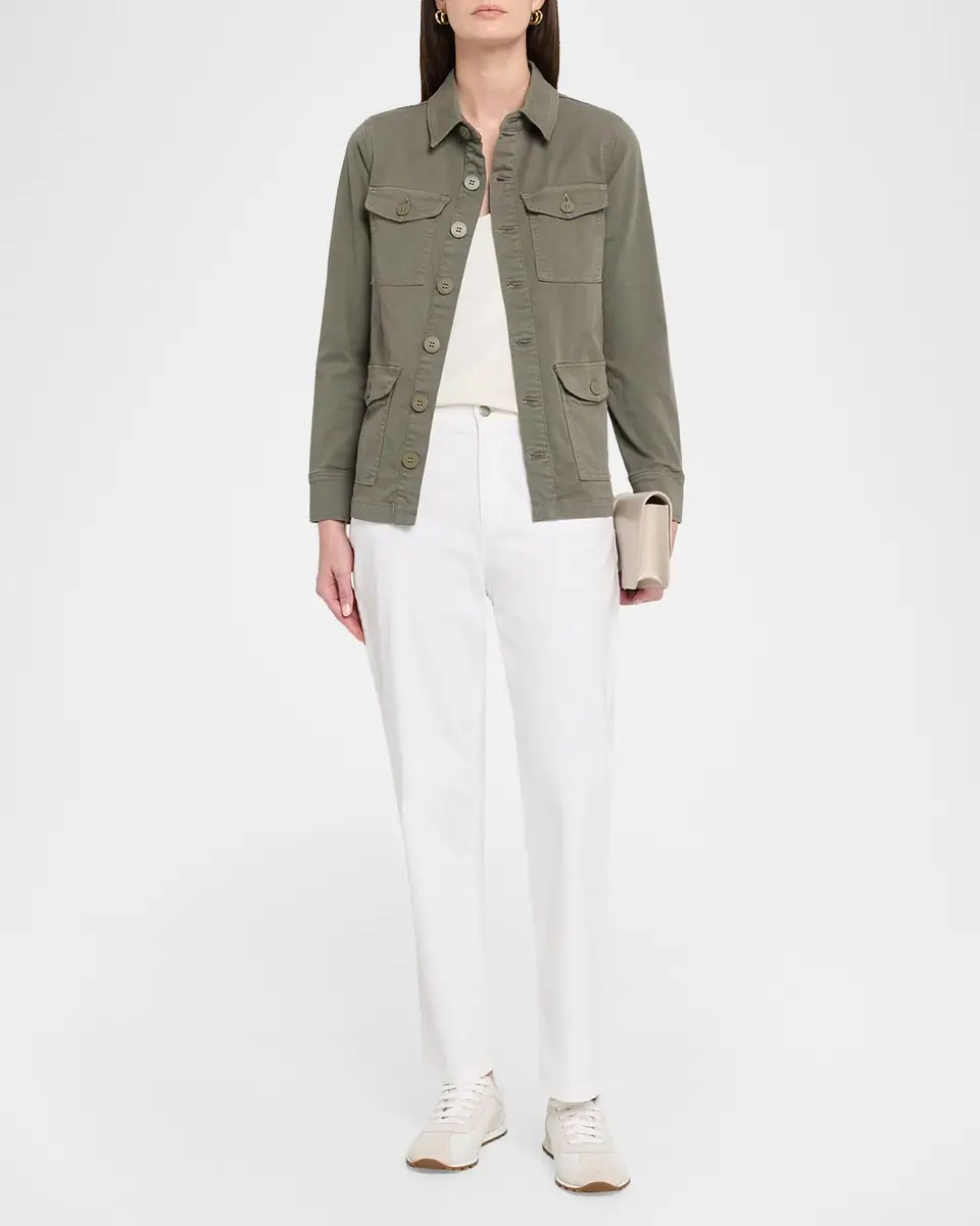 L'Agence Ramsey Utility Cotton Jacket | Thumbnail 2 L'Agence Ramsey Utility Cotton Jacket | Thumbnail 2