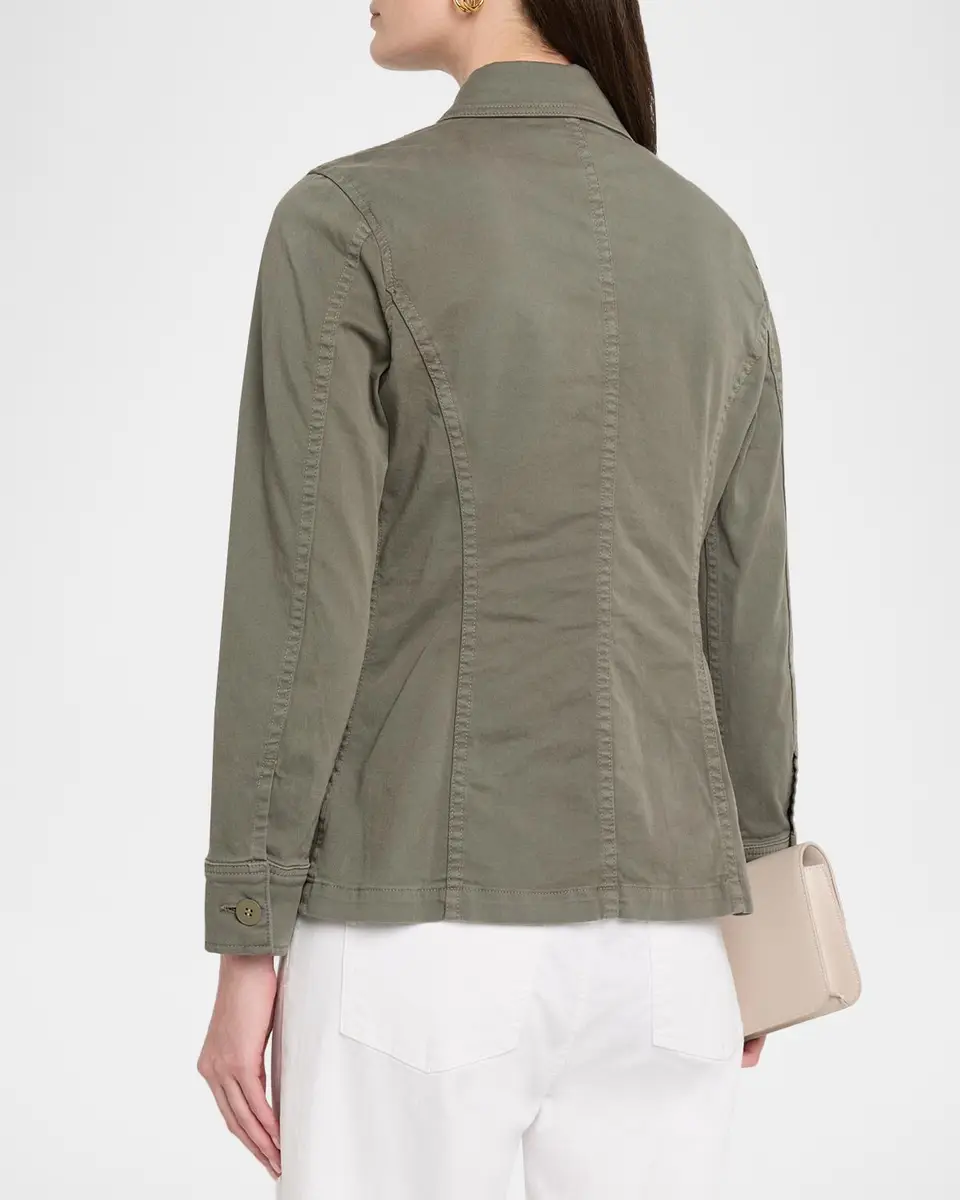 L'Agence Ramsey Utility Cotton Jacket | Thumbnail 3 L'Agence Ramsey Utility Cotton Jacket | Thumbnail 3