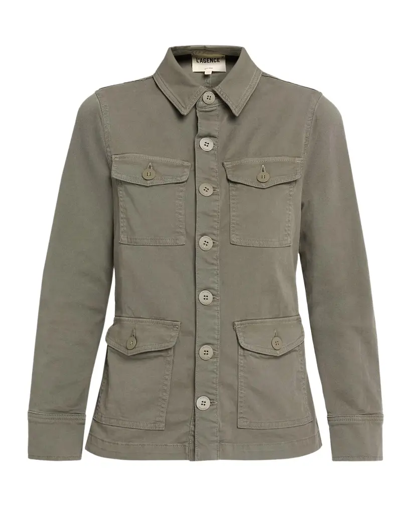 L'Agence Ramsey Utility Cotton Jacket