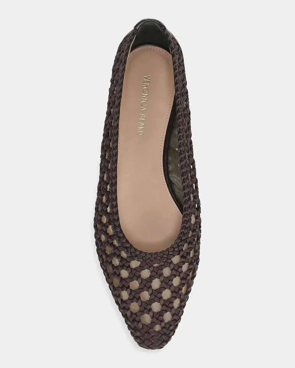 Veronica Beard Cienna Satin Ballet Flats | Thumbnail 3