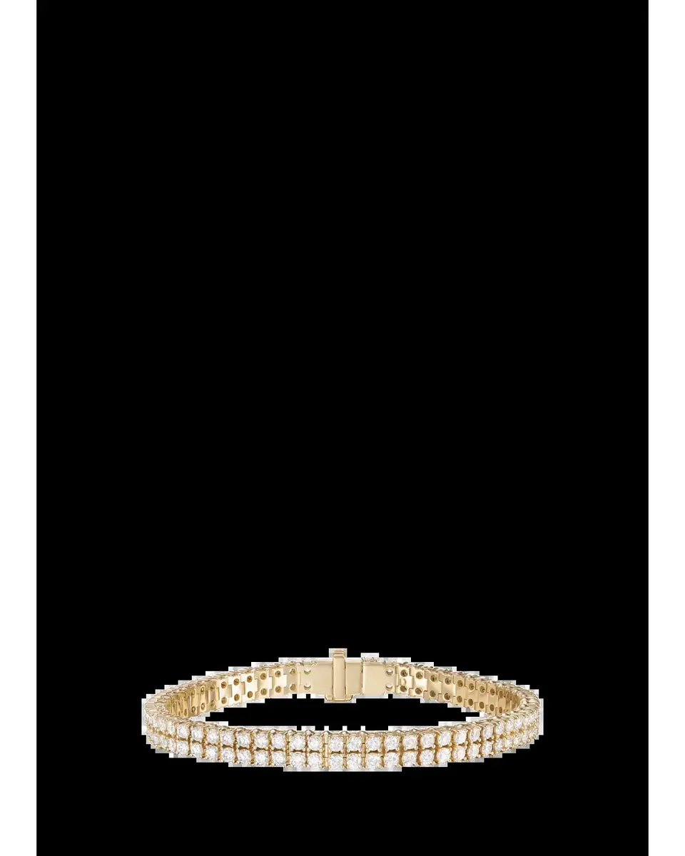 Melissa Kaye Lenox Two Row Diamond Tennis Bracelet | Thumbnail 2 Melissa Kaye Lenox Two Row Diamond Tennis Bracelet | Thumbnail 2