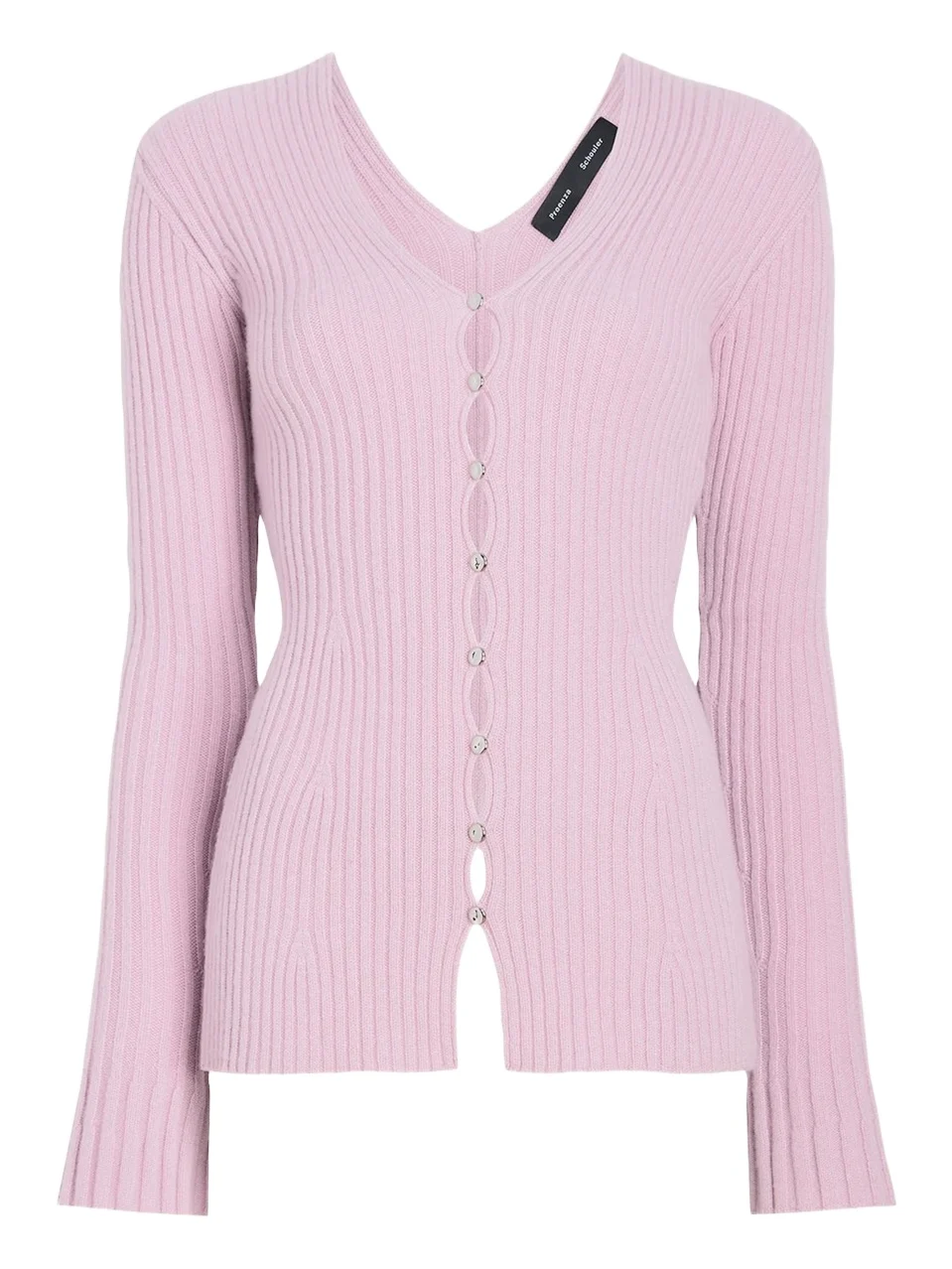 Valeria Cashmere Rib V-Neck Cardigan Valeria Cashmere Rib V-Neck Cardigan