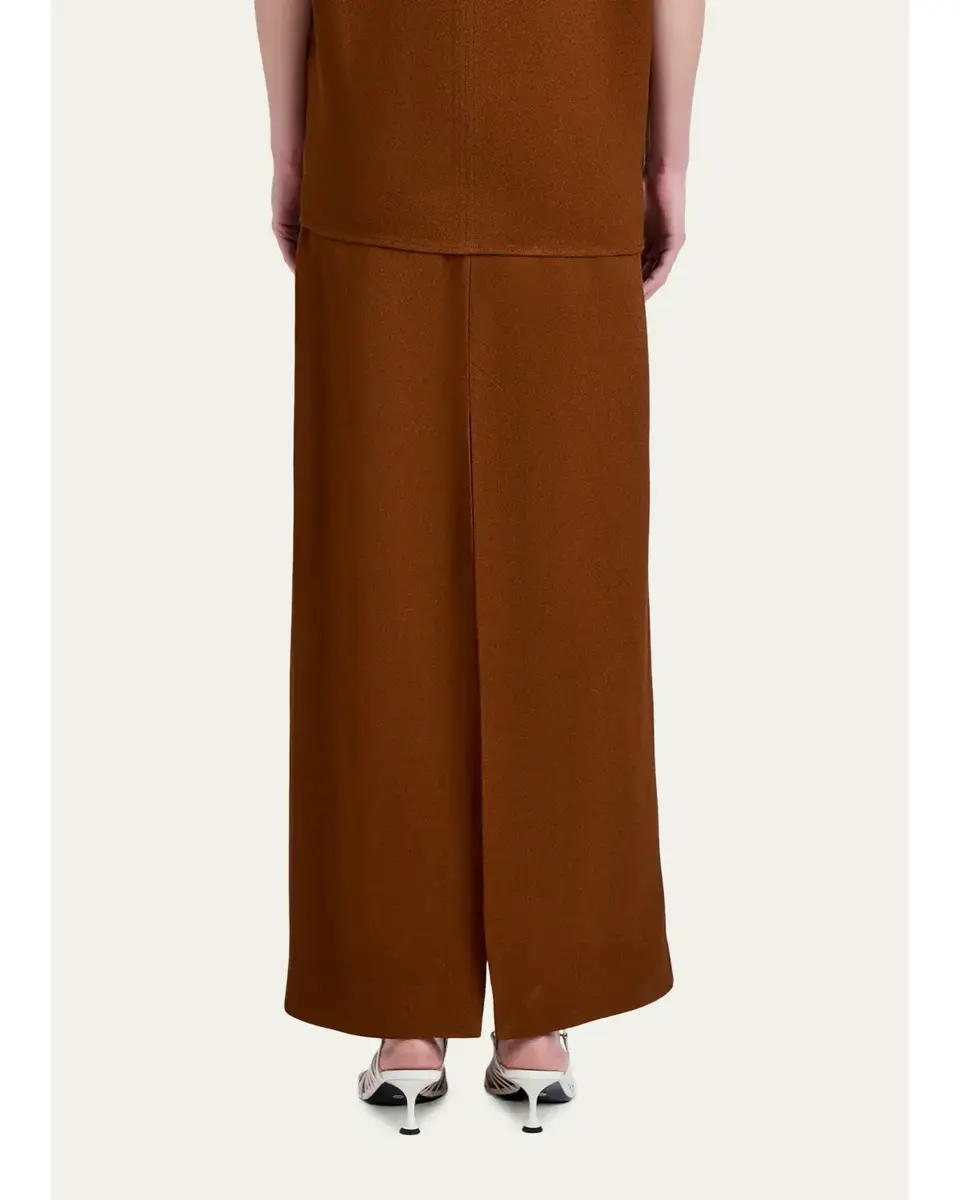 Proenza Schouler Liora Heavy Sable Maxi Skirt | Thumbnail 3