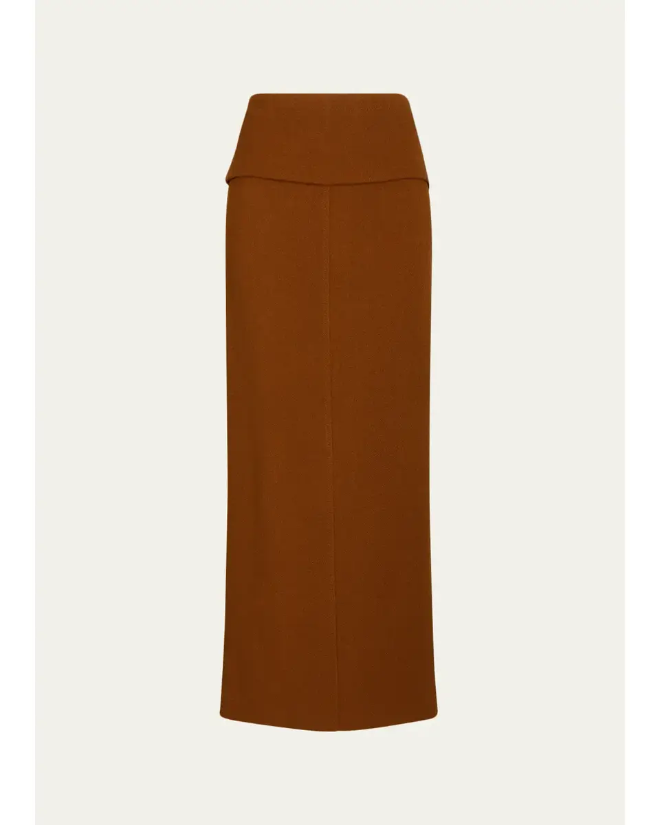 Proenza Schouler Liora Heavy Sable Maxi Skirt | Image 1 Proenza Schouler Liora Heavy Sable Maxi Skirt | Image 1