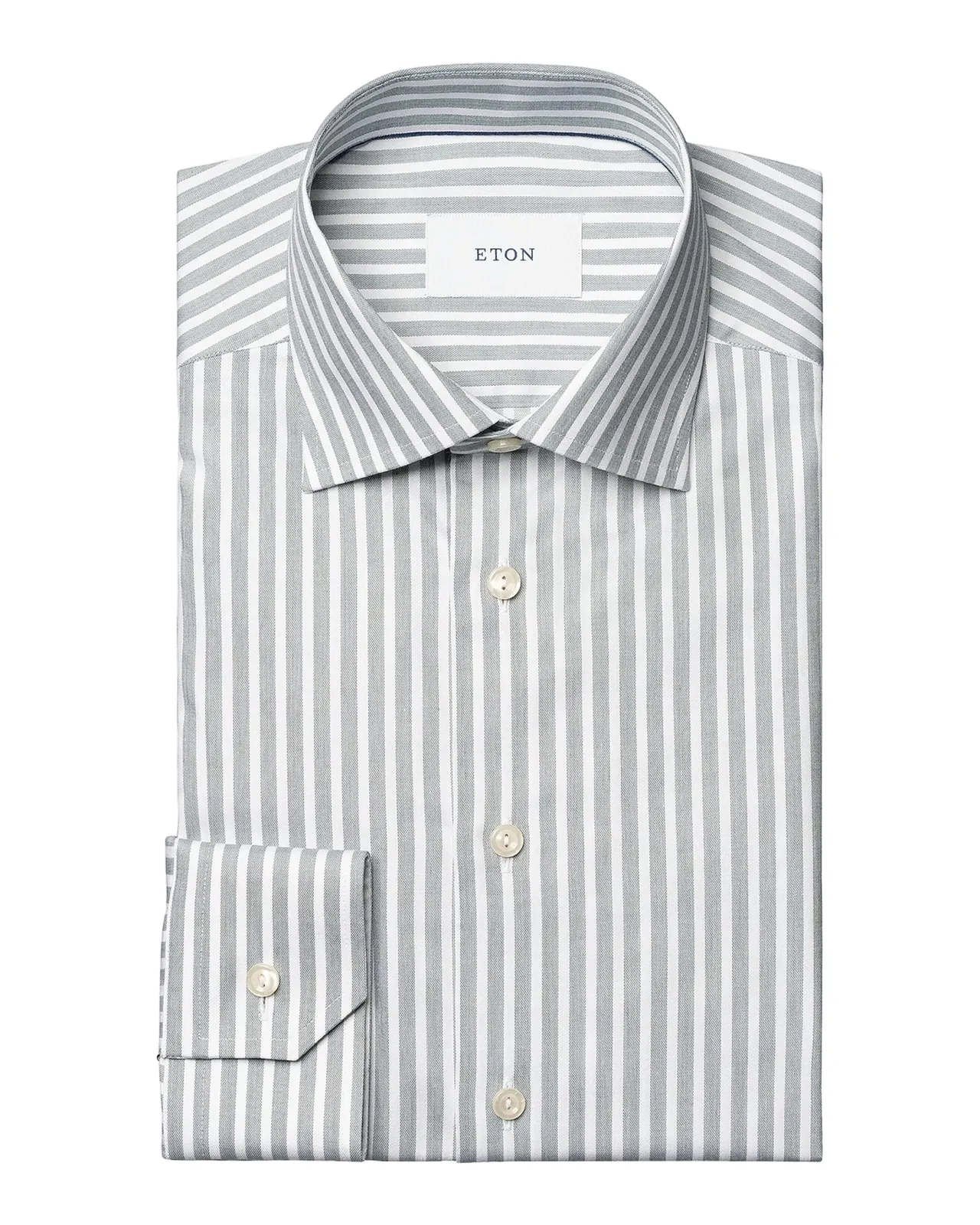 Eton Men's Striped Twill Slim-Fit Shirt