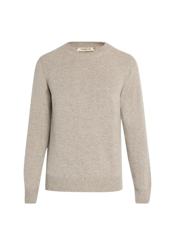 Fioroni Men's 3-Ply Cashmere Crewneck Sweater