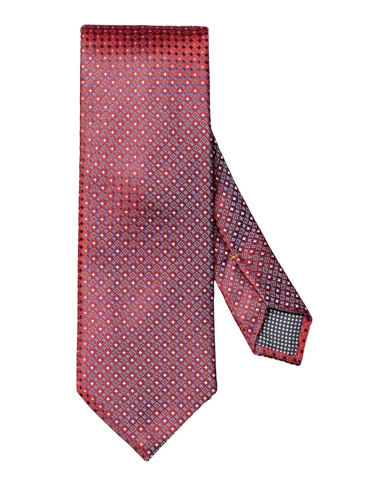 Men's Micro-Geometric Silk Tie Men's Micro-Geometric Silk Tie