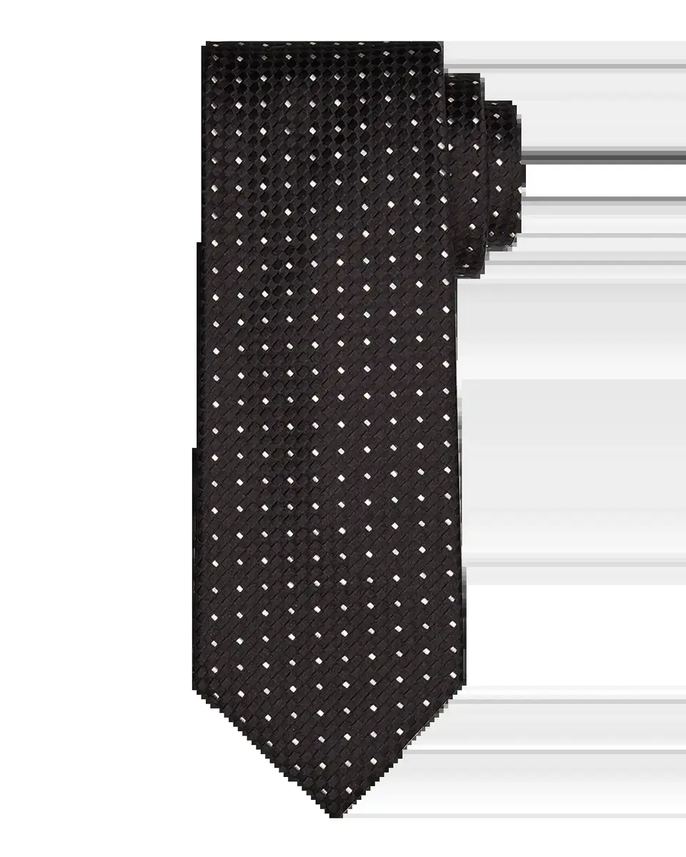 Tom Ford Men's Micro-Jacquard Silk Tie | Thumbnail 2 Tom Ford Men's Micro-Jacquard Silk Tie | Thumbnail 2