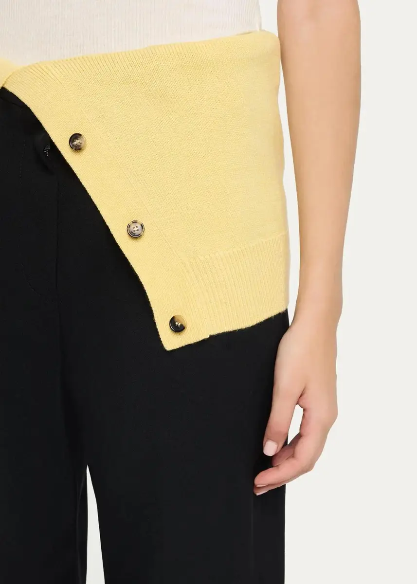 Loewe Removable-Flap Wool-Cotton Trousers | Thumbnail 5 Loewe Removable-Flap Wool-Cotton Trousers | Thumbnail 5