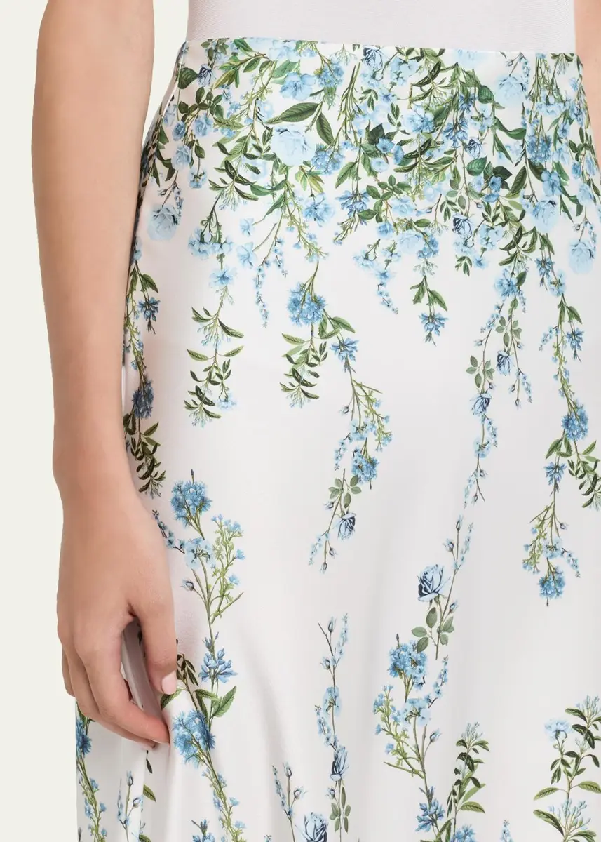 Alice + Olivia Maeve Mid-Length Slip Skirt | Thumbnail 5 Alice + Olivia Maeve Mid-Length Slip Skirt | Thumbnail 5