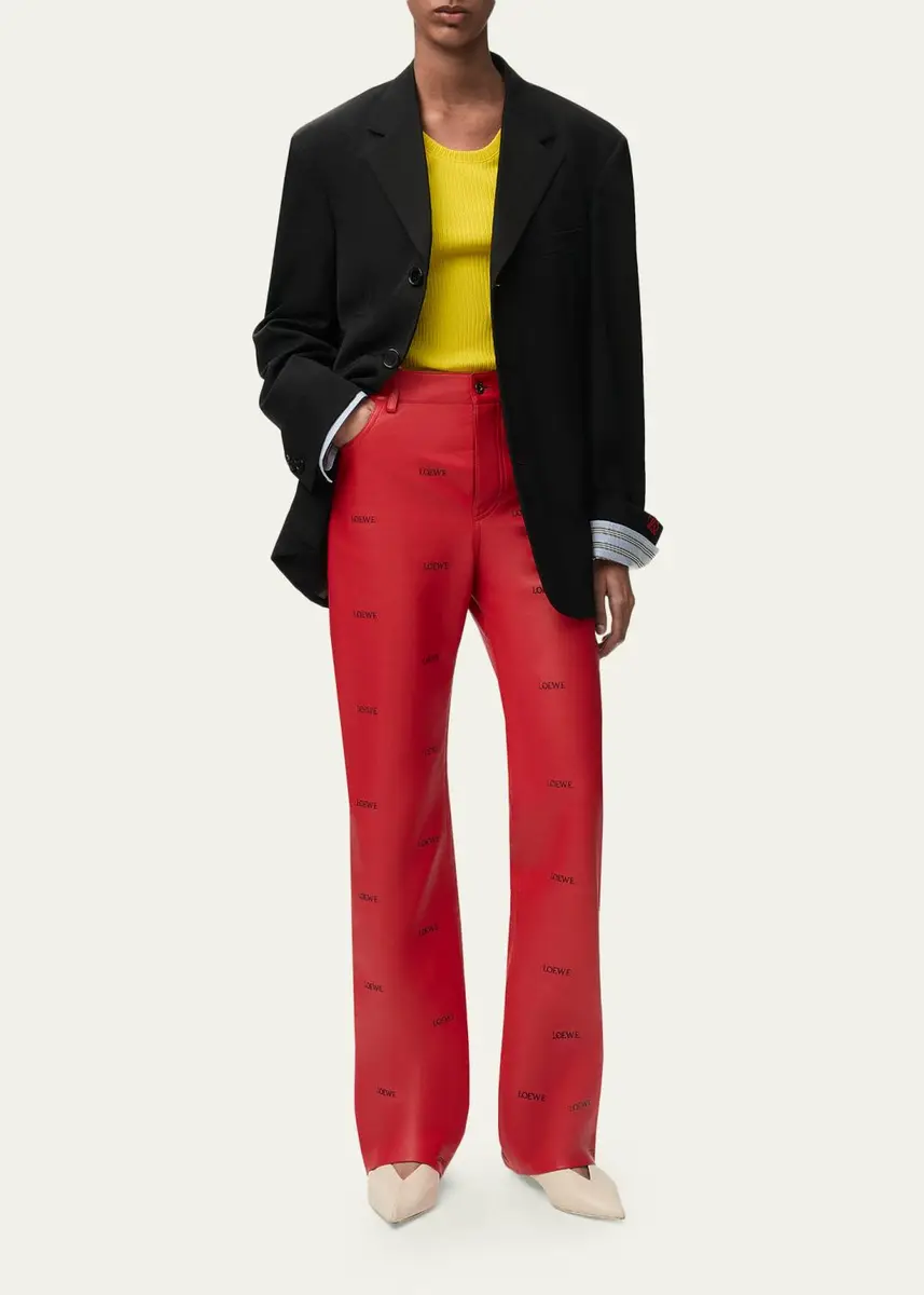 Loewe Double-Breasted Wool-Blend Blazer | Thumbnail 2