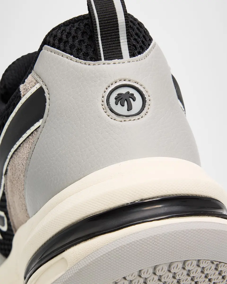 Palm Angels Men's Palm Leather and Mesh Runner Sneakers | Thumbnail 3 Palm Angels Men's Palm Leather and Mesh Runner Sneakers | Thumbnail 3