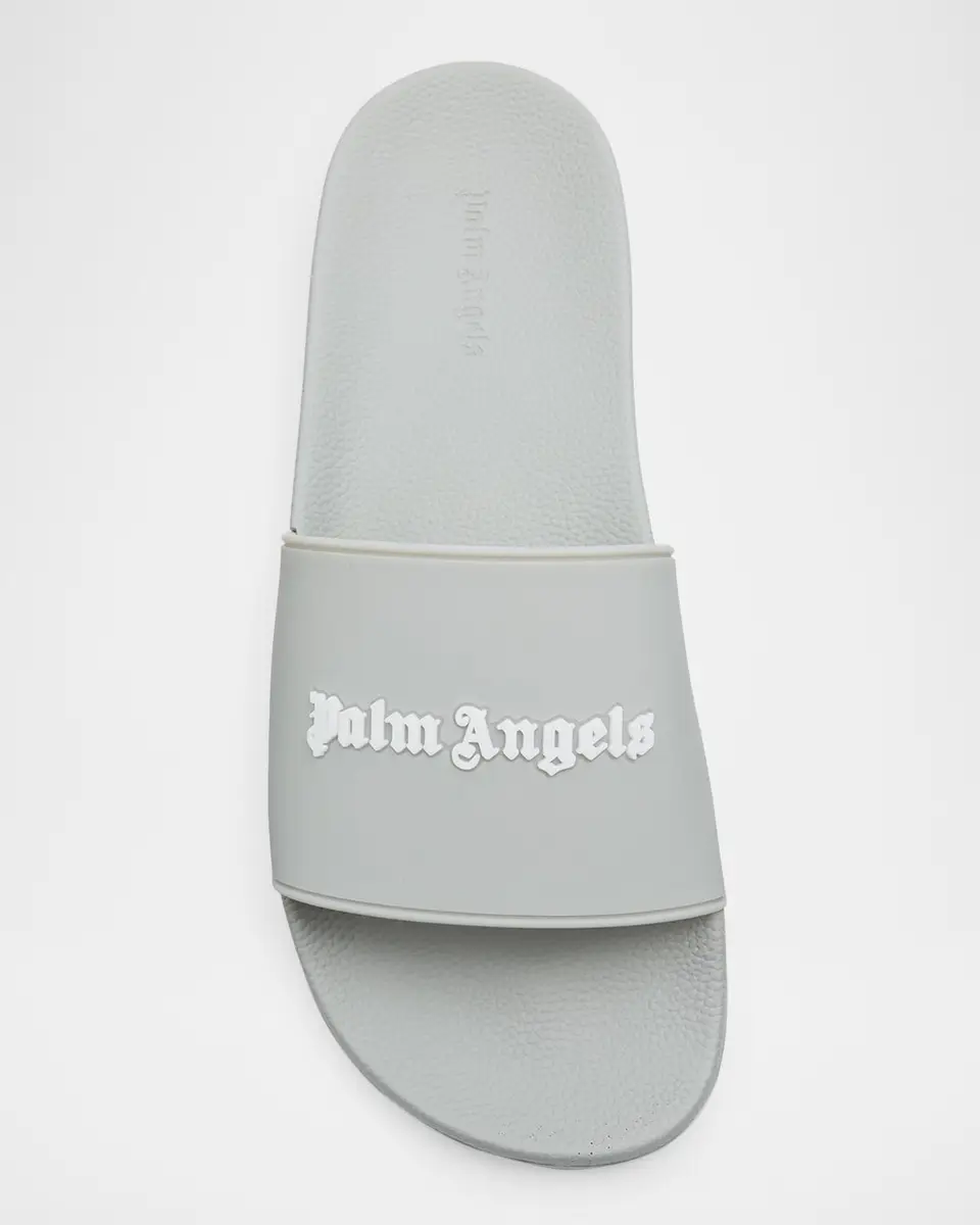 Palm Angels Men's Classic Logo Slide Sandals | Thumbnail 5 Palm Angels Men's Classic Logo Slide Sandals | Thumbnail 5