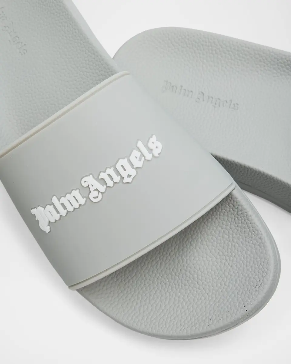 Palm Angels Men's Classic Logo Slide Sandals | Thumbnail 6 Palm Angels Men's Classic Logo Slide Sandals | Thumbnail 6