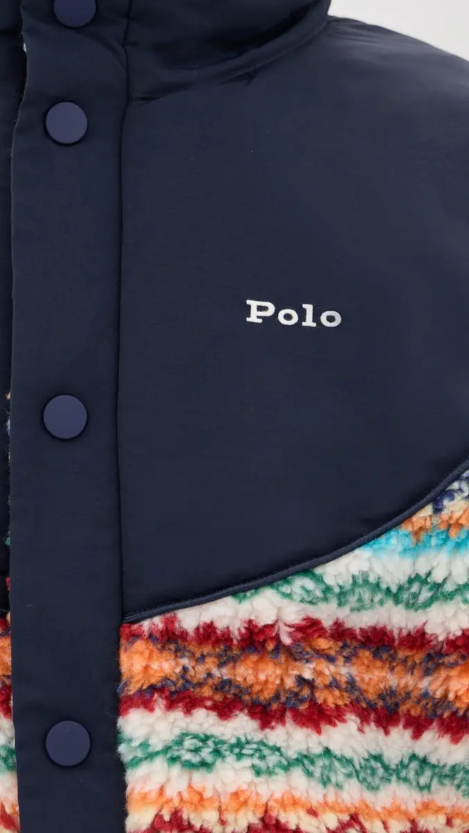 Polo Ralph Lauren Jacquard Knit Funnel Neck Jacket | Thumbnail 6 Polo Ralph Lauren Jacquard Knit Funnel Neck Jacket | Thumbnail 6