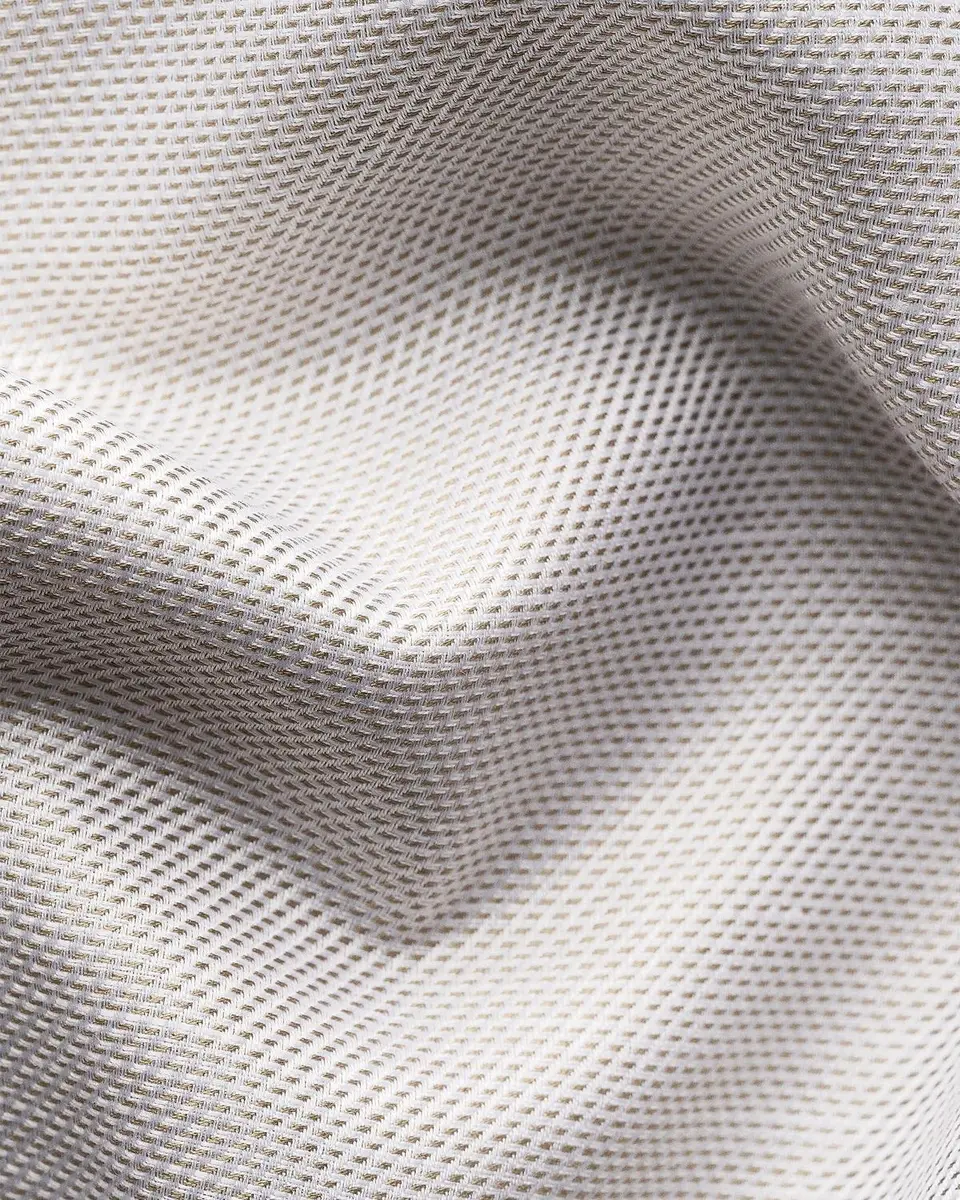 Eton Men's Contemporary Fit Textured Cotton-Linen Shirt | Thumbnail 5 Eton Men's Contemporary Fit Textured Cotton-Linen Shirt | Thumbnail 5