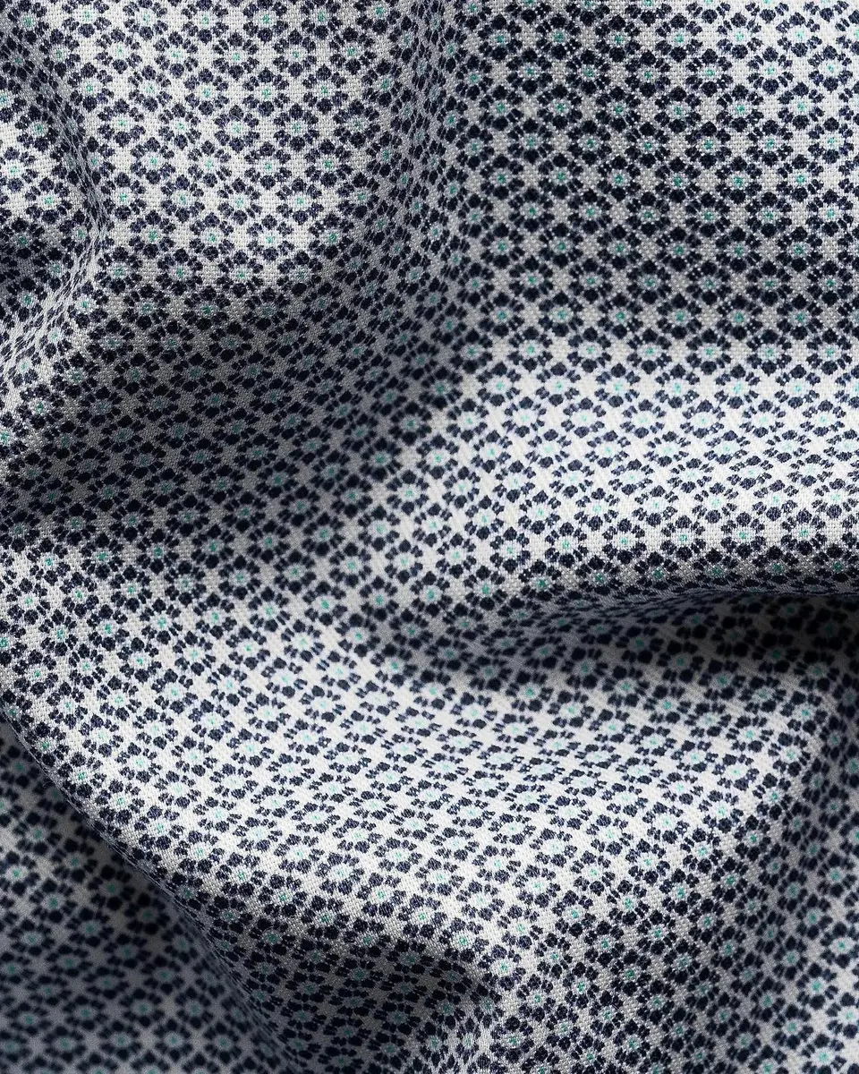 Eton Geometric Twill Slim-Fit Shirt | Thumbnail 5 Eton Geometric Twill Slim-Fit Shirt | Thumbnail 5