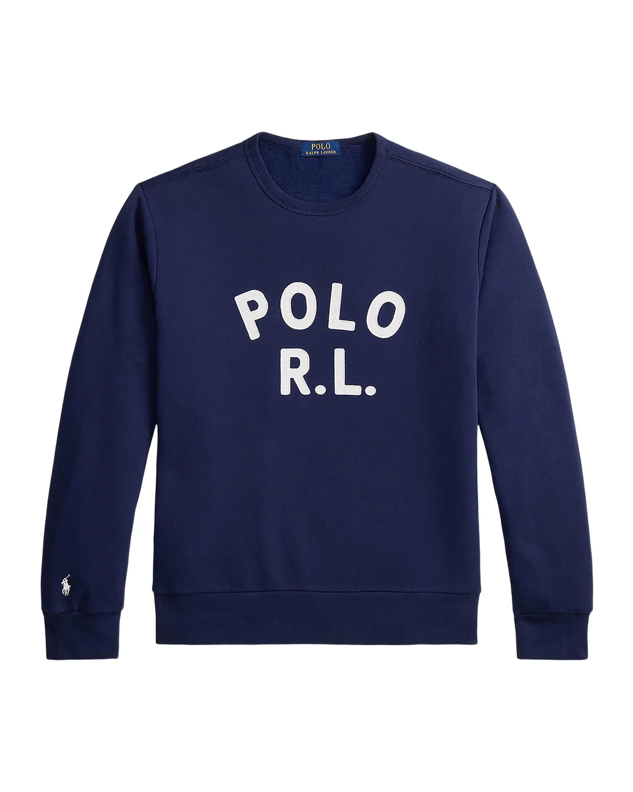 Logo Cotton-Blend Crewneck Sweatshirt Logo Cotton-Blend Crewneck Sweatshirt
