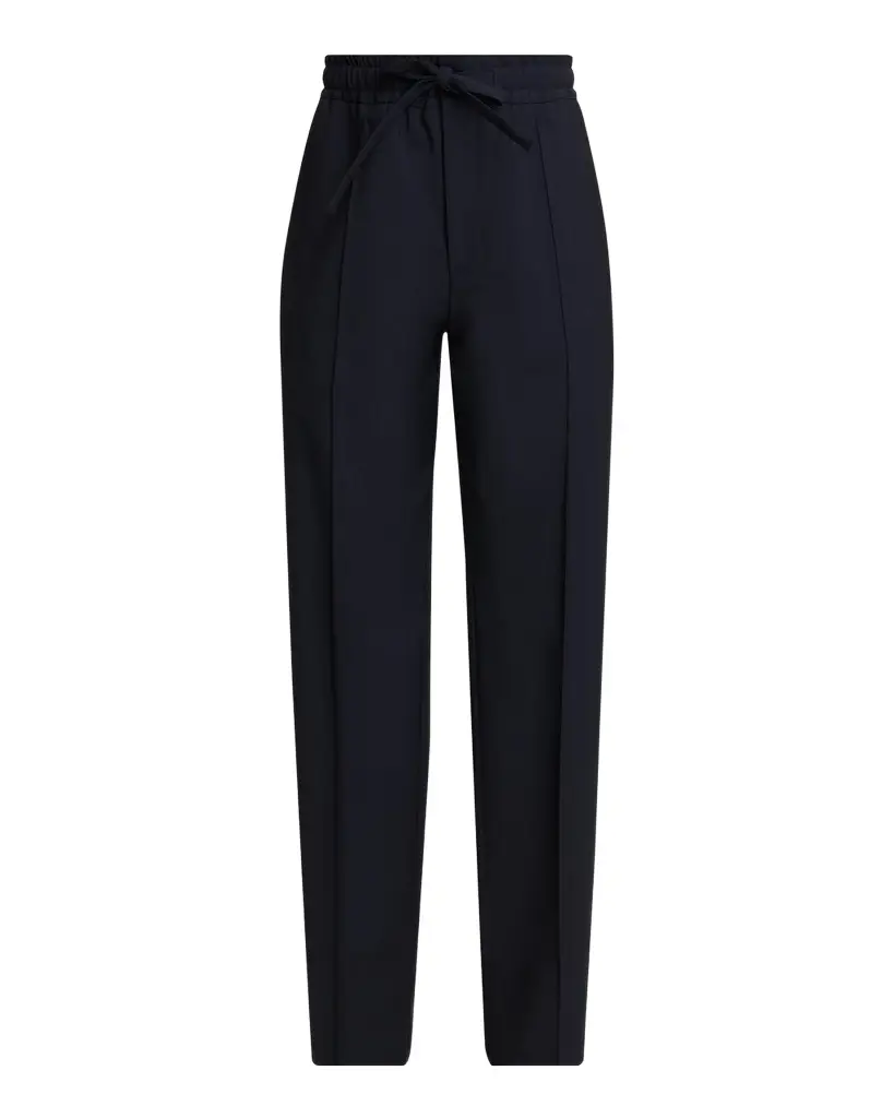 Valentino Garavani Men's Ricamo Pintuck-Front Drawstring Pants | Image 1 Valentino Garavani Men's Ricamo Pintuck-Front Drawstring Pants | Image 1