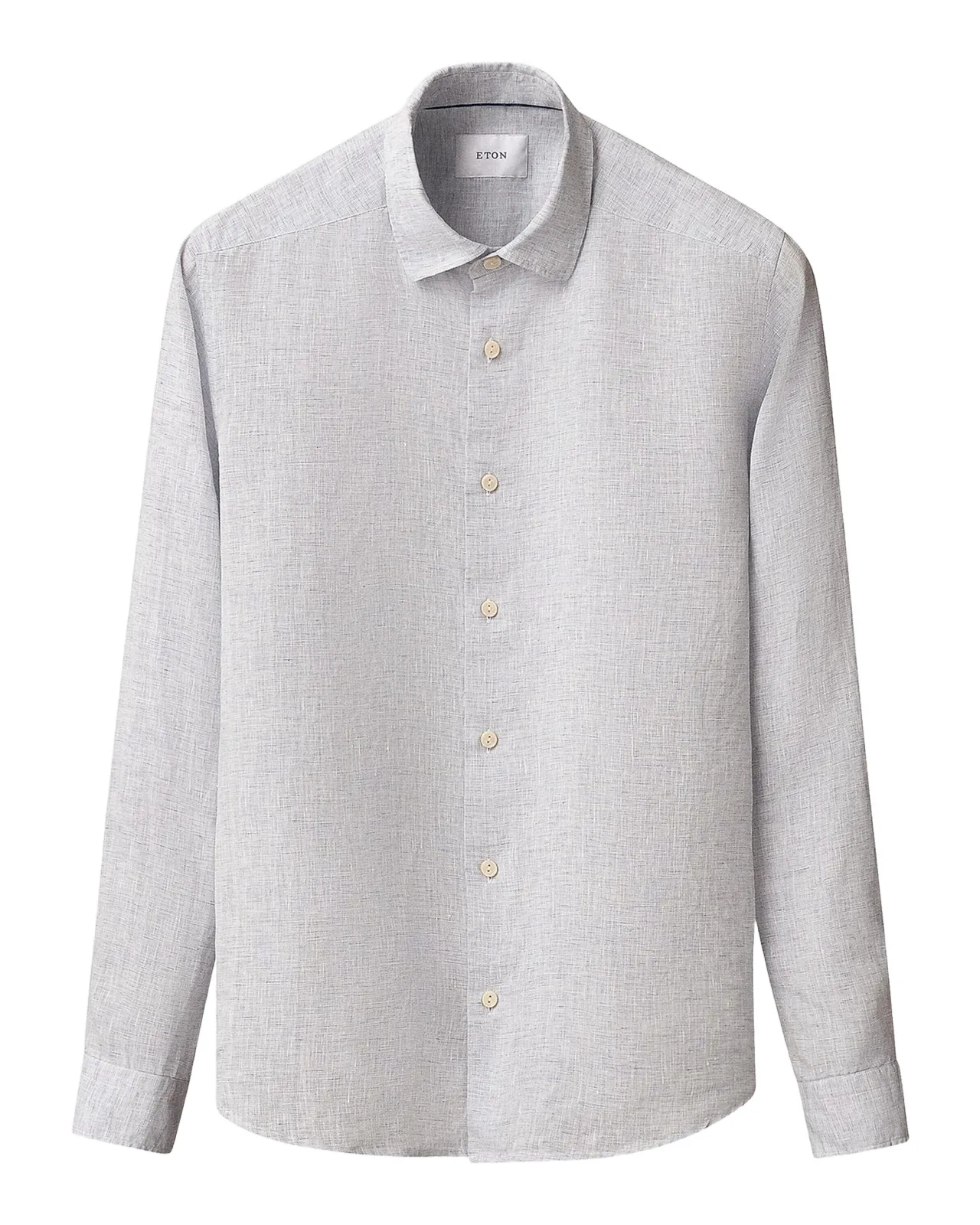 Eton Men's Linen Long-Sleeve Shirt