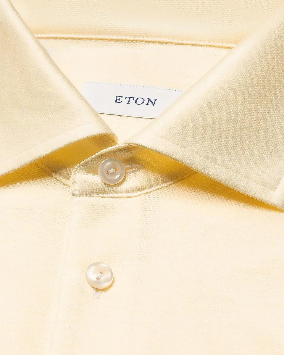 Eton Men's Knitted Cotton Polo Shirt | Thumbnail 3 Eton Men's Knitted Cotton Polo Shirt | Thumbnail 3