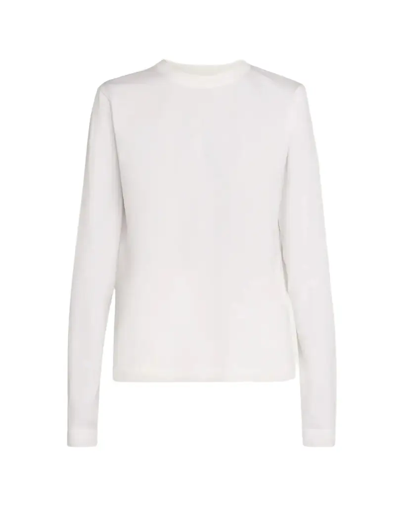 Long-Sleeve Monili Crewneck Cotton T-Shirt Long-Sleeve Monili Crewneck Cotton T-Shirt