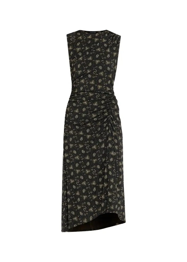 Veronica Beard Theodora Sleeveless Midi Dress