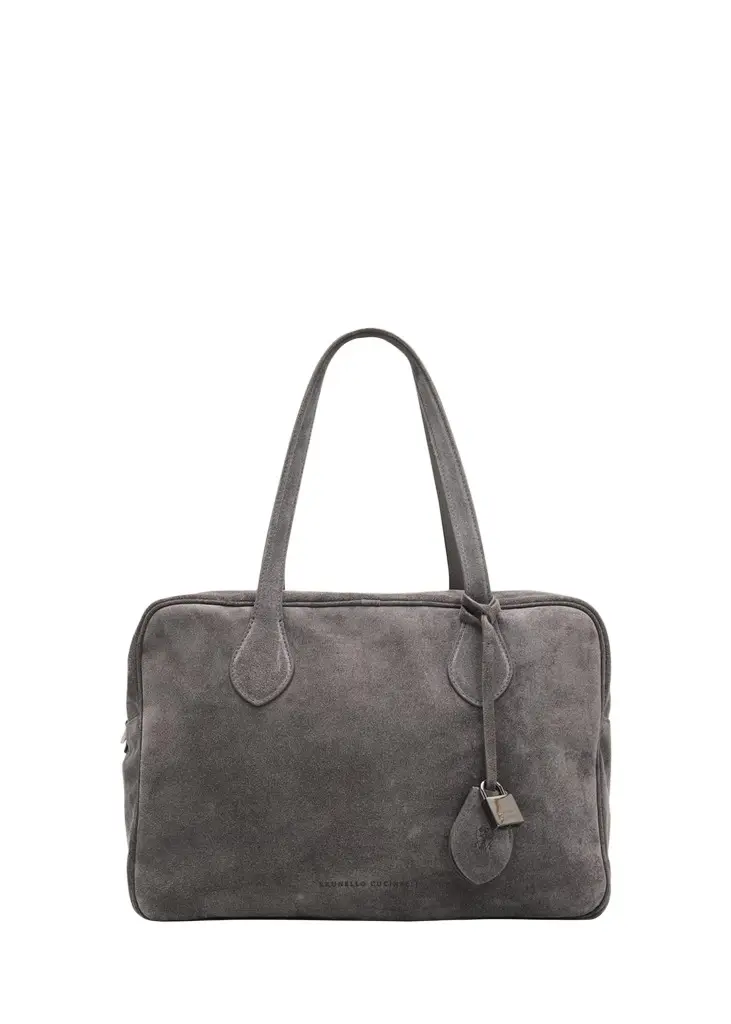 Explorer Suede Top-Handle Travel Bag Explorer Suede Top-Handle Travel Bag