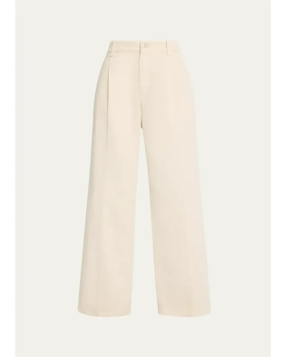 Garment Dye Straight-Leg Ankle Pants Garment Dye Straight-Leg Ankle Pants