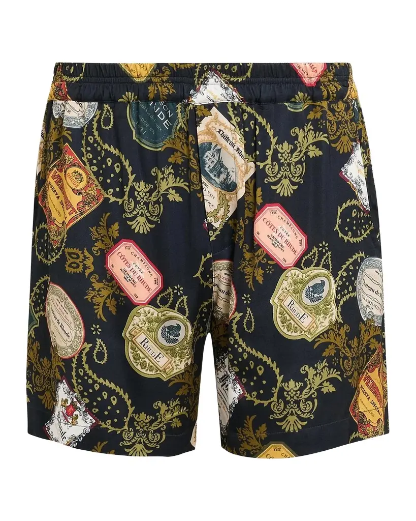 Rhude Men's Vin Bandana Print PJ Shorts | Image 1 Rhude Men's Vin Bandana Print PJ Shorts | Image 1