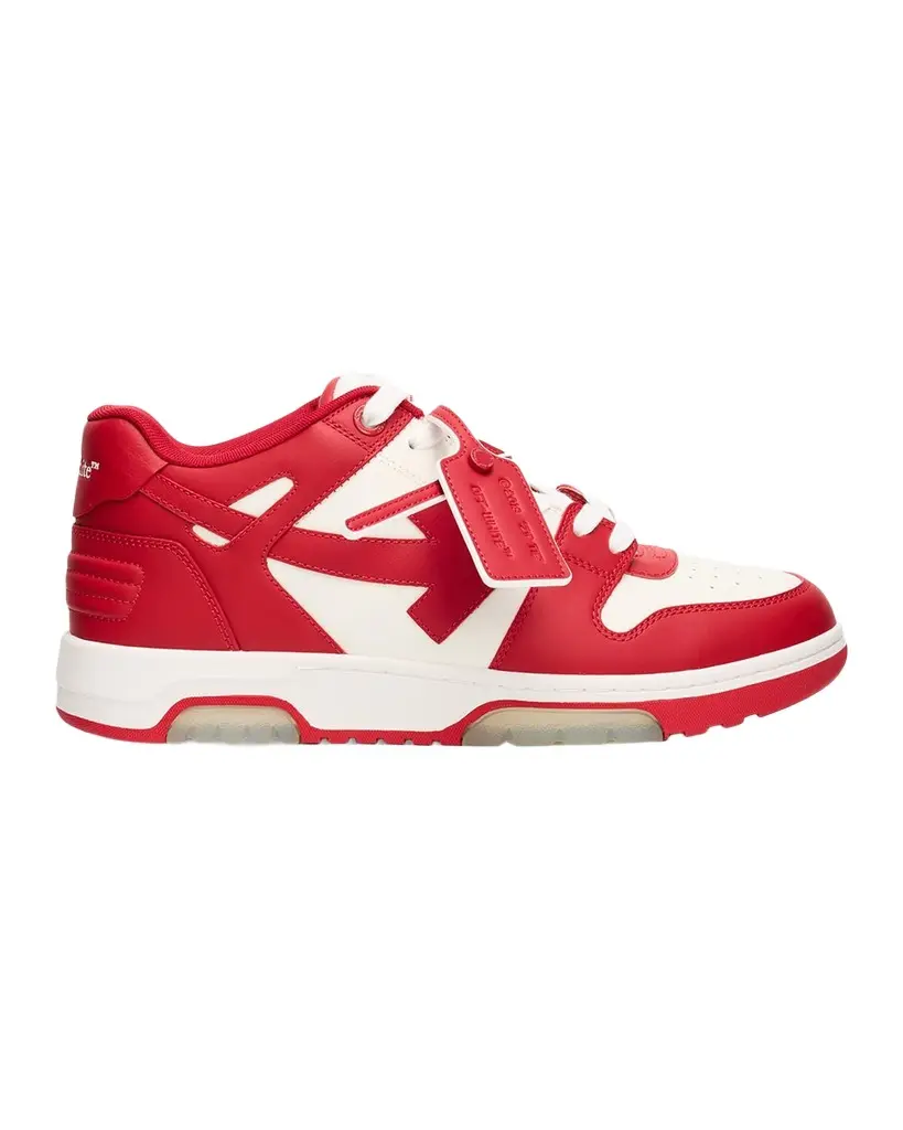 Off-White Men's Out Of Office Leather Sneakers | Image 1 Off-White Men's Out Of Office Leather Sneakers | Image 1