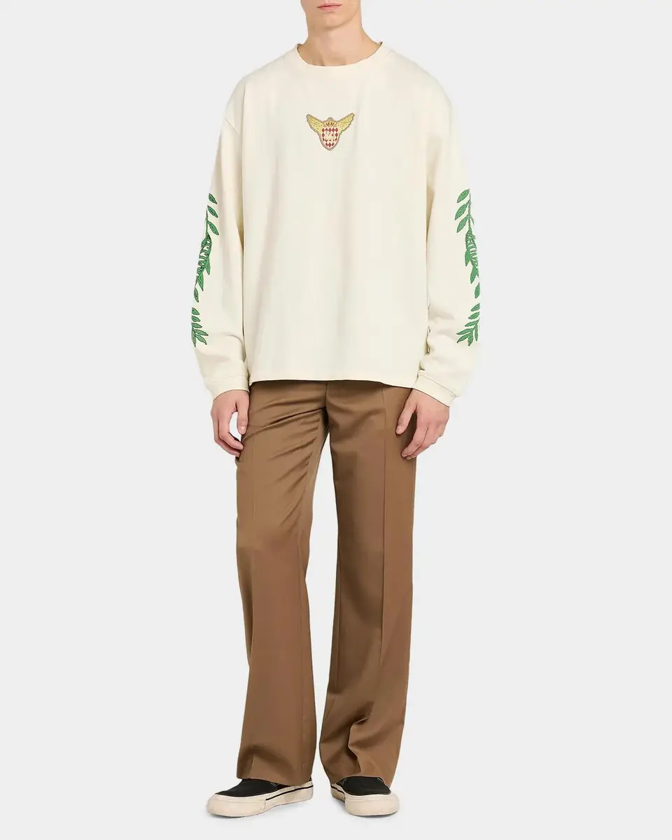 Rhude Tripoli Wreath Graphic Long-Sleeve T-Shirt | Thumbnail 2 Rhude Tripoli Wreath Graphic Long-Sleeve T-Shirt | Thumbnail 2