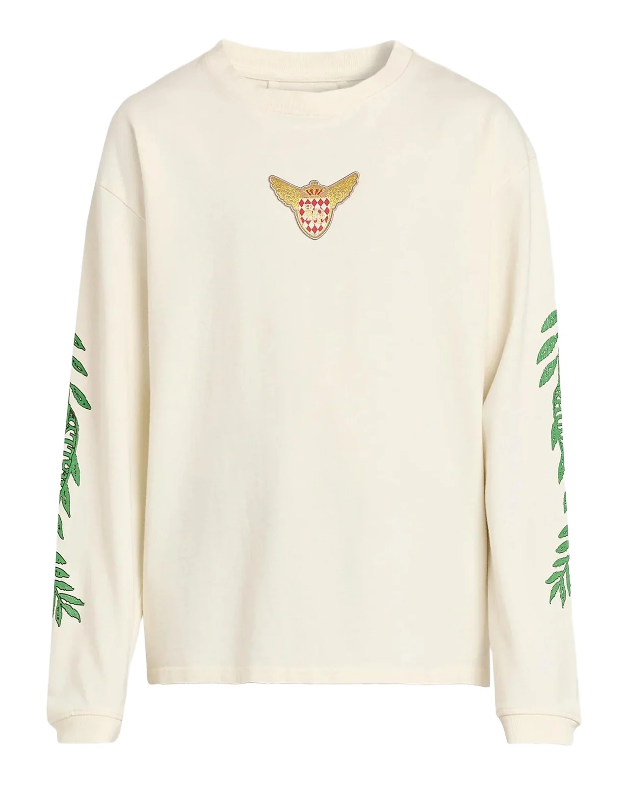 Rhude Tripoli Wreath Graphic Long-Sleeve T-Shirt