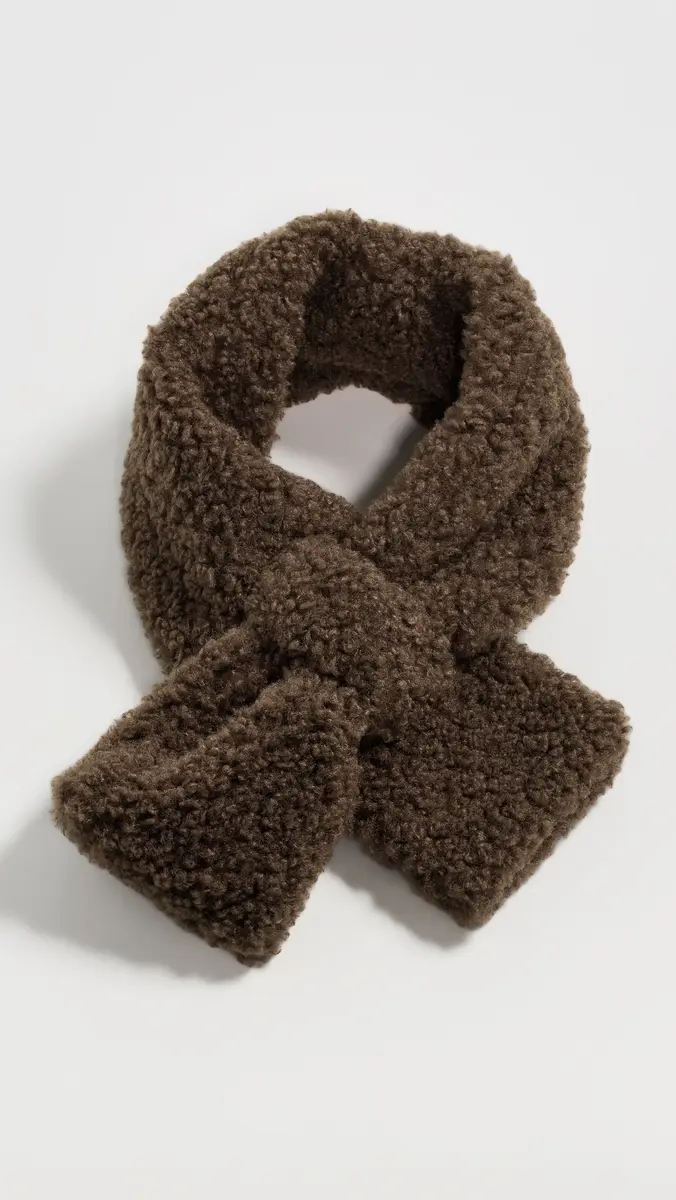 Hat Attack Teddy Sherpa Pull Thru Scarf | Thumbnail 2 Hat Attack Teddy Sherpa Pull Thru Scarf | Thumbnail 2