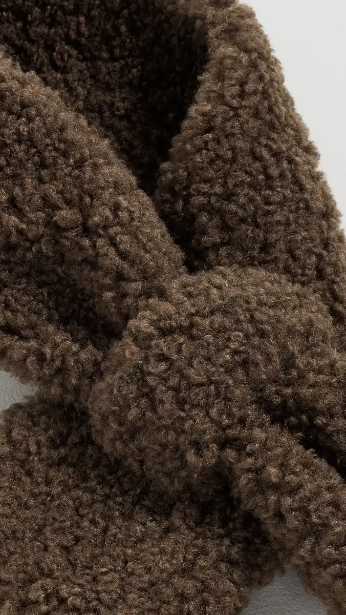 Hat Attack Teddy Sherpa Pull Thru Scarf | Thumbnail 4 Hat Attack Teddy Sherpa Pull Thru Scarf | Thumbnail 4