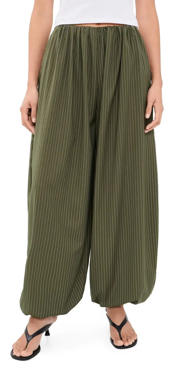 Muse Assembly Eva Trousers Green | Image 1 Muse Assembly Eva Trousers Green | Image 1
