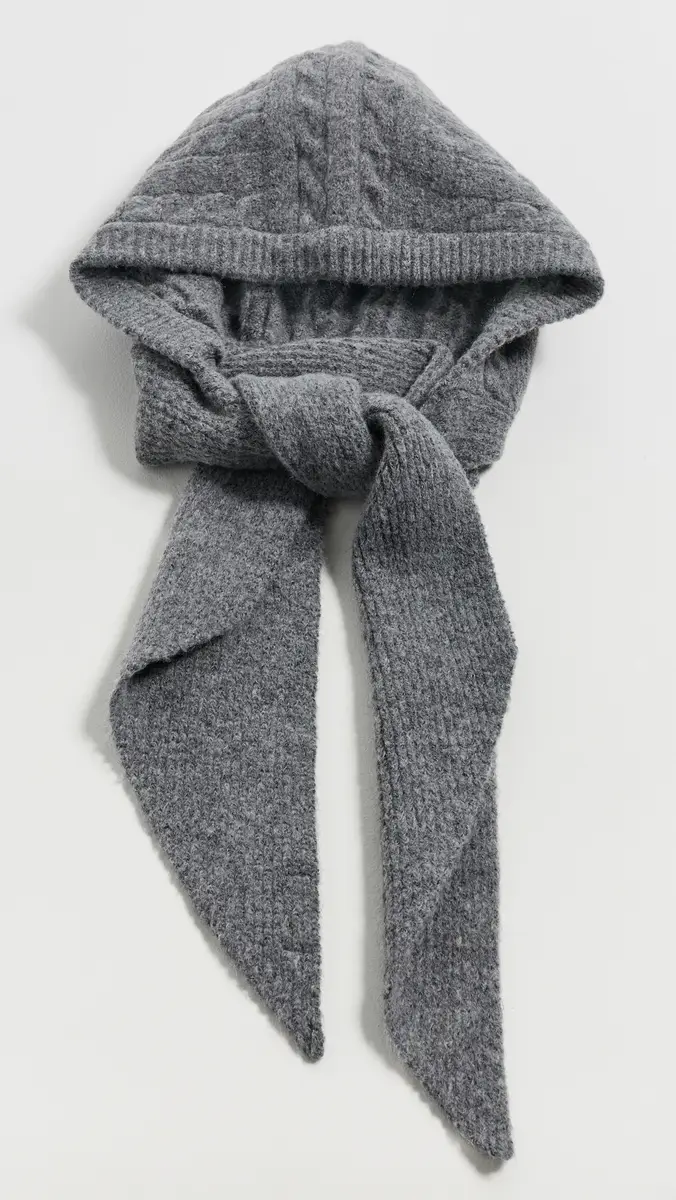 Hat Attack Cable Hooded Scarf | Thumbnail 4 Hat Attack Cable Hooded Scarf | Thumbnail 4