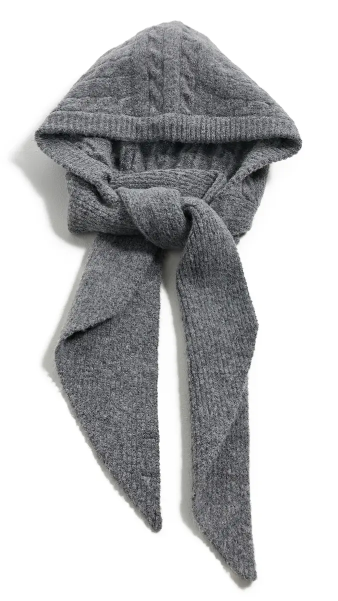 Hat Attack Cable Hooded Scarf | Thumbnail 5 Hat Attack Cable Hooded Scarf | Thumbnail 5